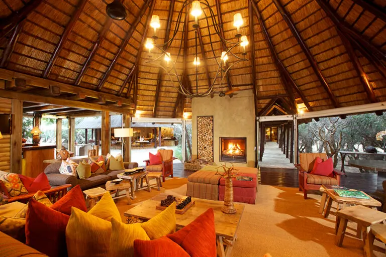 Warm up in the lounge by the fire.