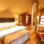 Classic but chic safari tents.