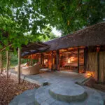 Patio del Chalet Kapamba.