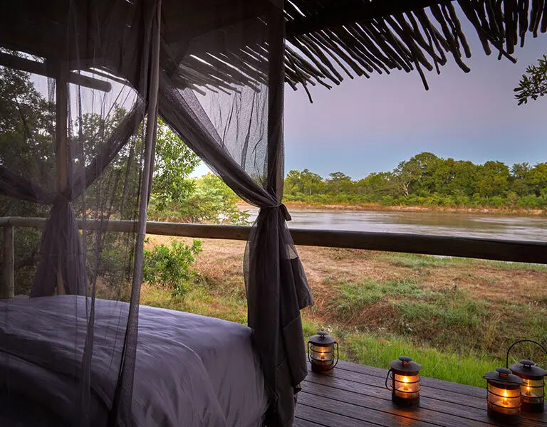 Remote & wild outdoor bed.