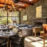 Karen Blixen Coffee Garden restaurant interior. 