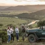 Sundowners in Kariega Private Reserve.