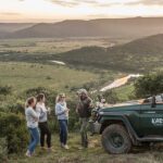 Game drive sundowners with a view.