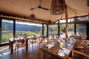 Desayuno con vistas.