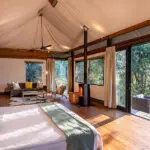 El interior de la suite.