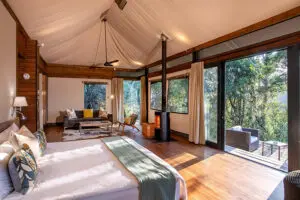 El interior de la suite. 