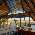 Views of Liuwa Plains from the lodge.