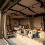 Interior of you suite at King Lewanika.