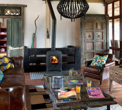Casa Khayalitshe-Entrada-Zona de invitados