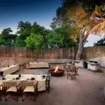 Cena boma en Khwai Leadwood.
