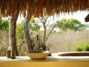 Have a relaxed foam bath and enjoy the stunning view.
