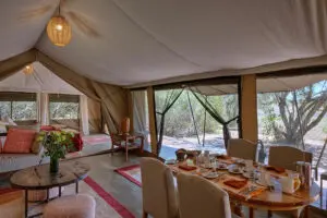 Comedor familiar Kicheche Laikipia.