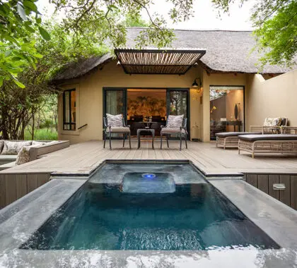 Suite de lujo King's Camp. 