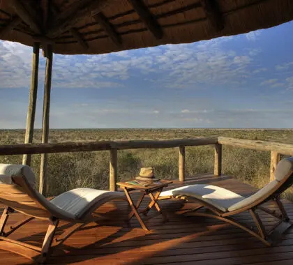 La inmensa y virgen Reserva de Caza del Kalahari Central de Botsuana.