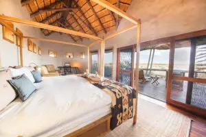 A suite with a view.