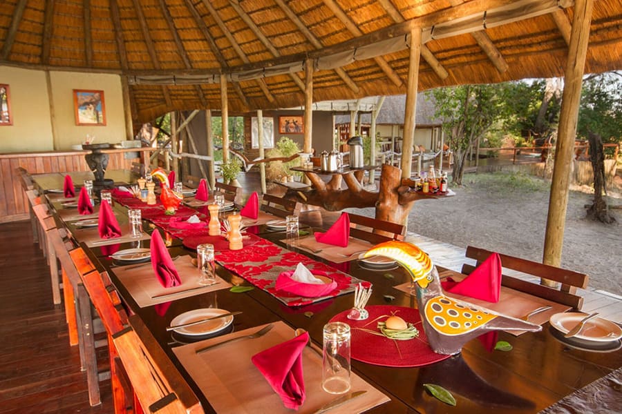 KwandoLagoonCampamento-Cena-Almuerzo