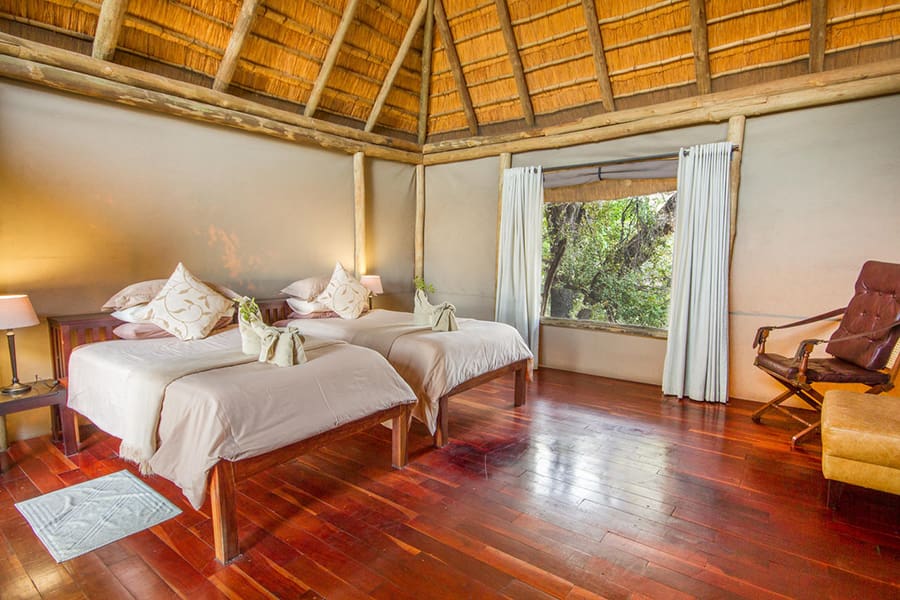 KwandoLagoonCamp-Interior-Cama doble
