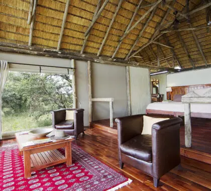 KwandoLagoonCampamento-Nivel superiorDormitorio-Salón