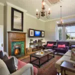 This 1905 country farmhouse was tastefully restored to cherish its vintage charm, without losing its embracing warmth and ambience.