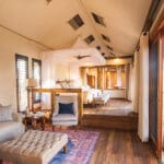 Guest room with lounge.