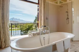 Baño con vistas.