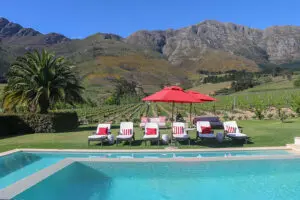 La piscina de la sala Terrace.