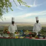 The lodge's chefs will spoil you with delicious food.
