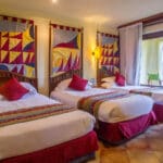 The rooms are large enough to add extra beds - ideal for families with younger children.
