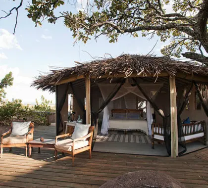 Exterior of the bedroom