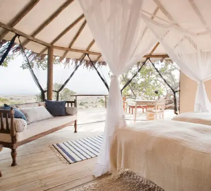 Bedroom at Lamai Serengeti