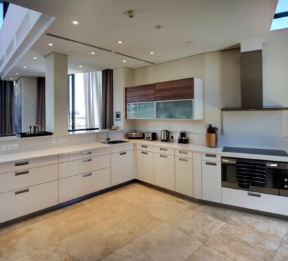 Lawhill Penthouse Kitchen area