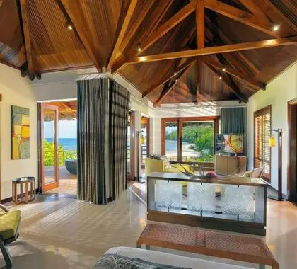 Villa Presidencial Lemuria en el interior