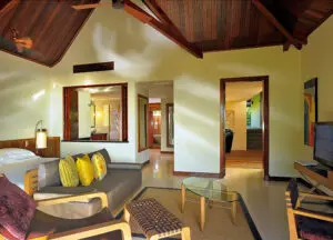 Lemuria Presidential Villa lit et salon