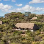 External view of the Lew Safari Camp Family Tent.