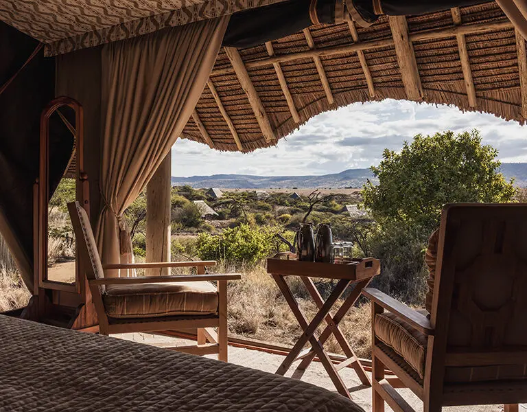 Sit down, have a glass of wine and enjoy the beauty of nature around you.