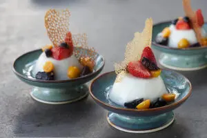 Fine dining in the South African bushveld. 