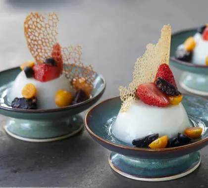 Fine dining in the South African bushveld. 