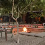 Fire pit.