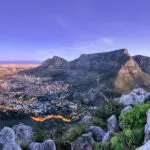Impresionante imagen de la Montaña de la Mesa.