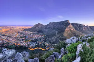 Impresionante imagen de la Montaña de la Mesa.