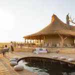 Swimming pool at Little Kulala.