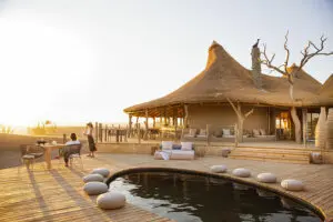 Swimming pool at Little Kulala.
