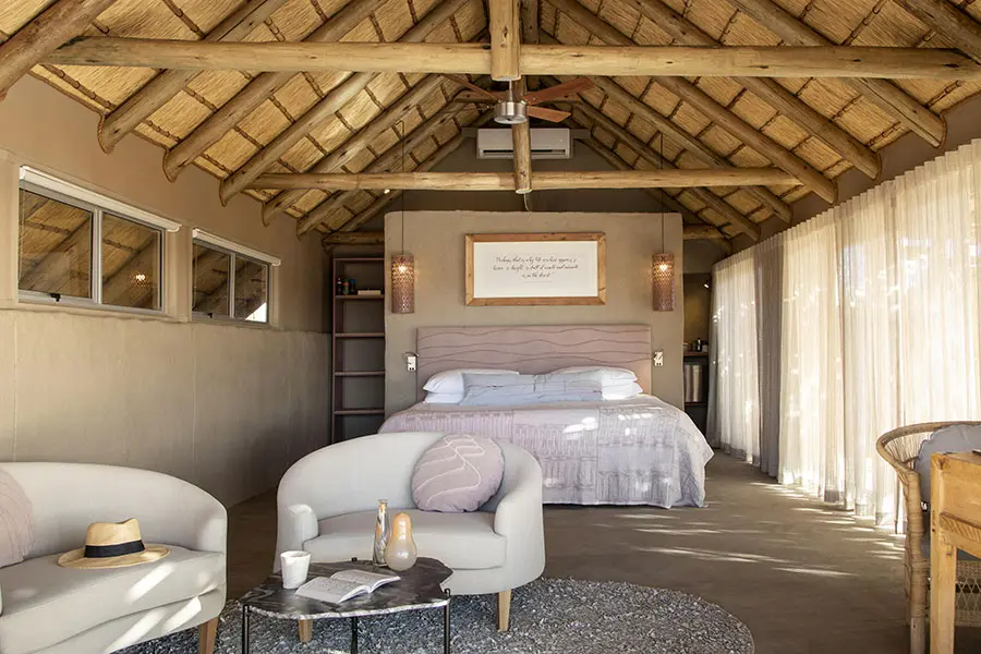 Little Kulala suite interior.