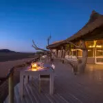 Lounge area with evening exceptional views.