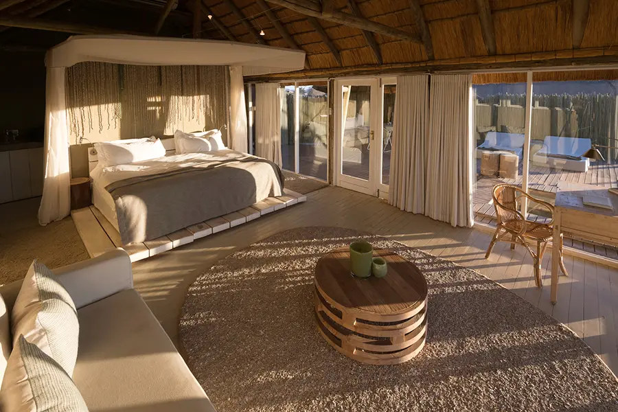 Beautifully designed bedroom.