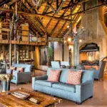 The spacious and comfortable main lounge area.