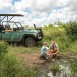 Children can head out with a ranger to learn about the little details in the bush. 