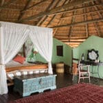 Dormitorio del Lupita Island Lodge