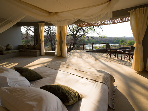 The safari action starts at Mkulumadzi, set on the Shire River in one of Malawi's best wildlife reserves.