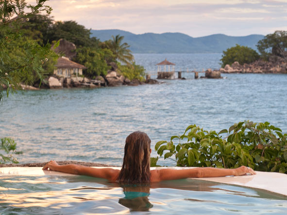 Tucked away on a Lake Malawi island, Kaya Mawa delivers nothing but barefoot luxury & adventure.